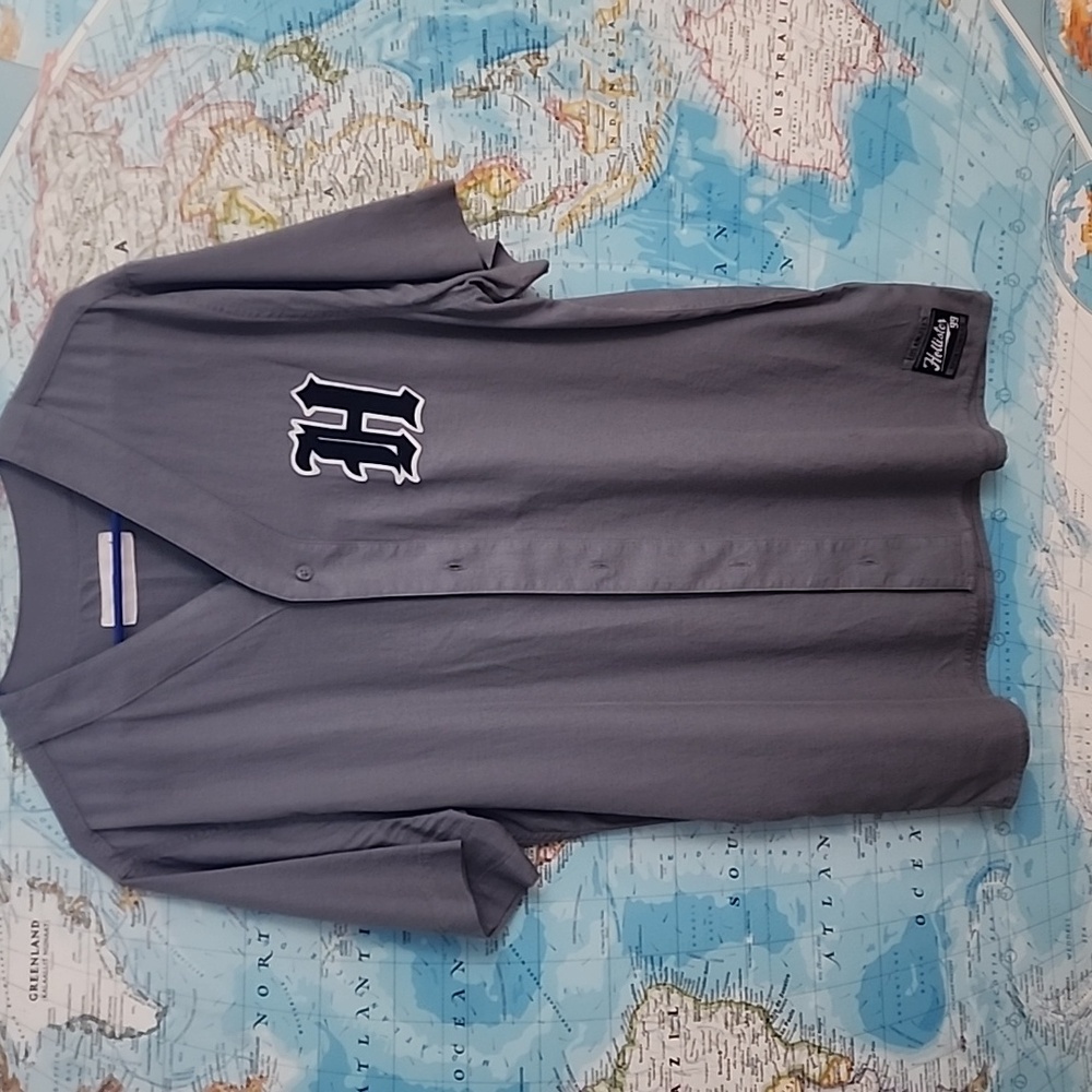 Hollister Gray Jersey Tee